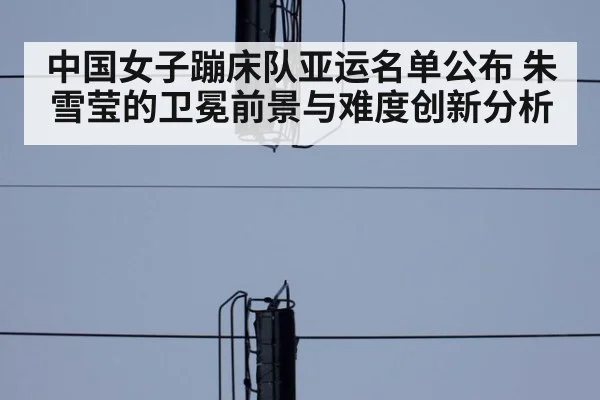 中国女子蹦床队亚运名单公布 朱雪莹的卫冕前景与难度创新分析